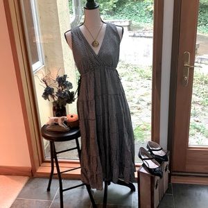 MaxStudio Seersucker Sundress